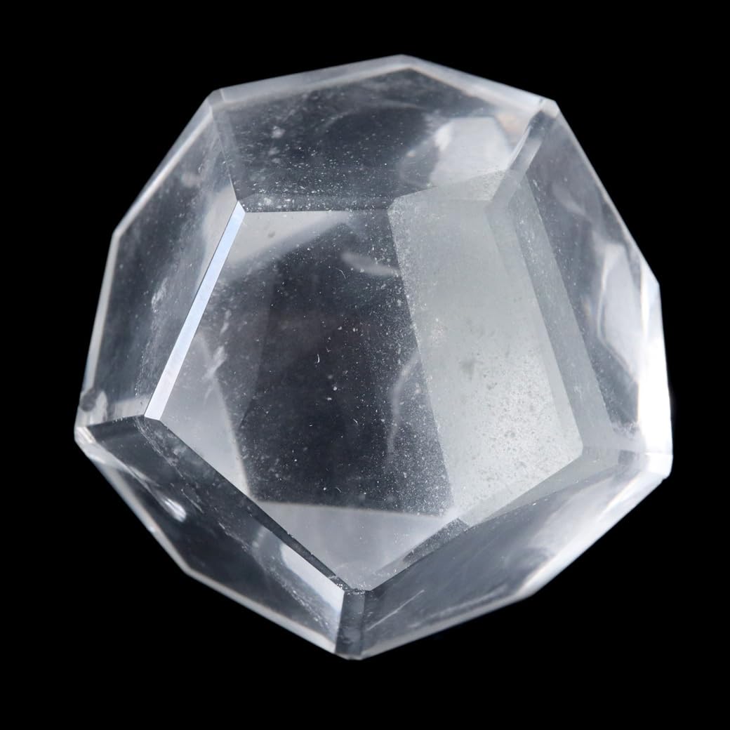 正十二面体 クォーツ ブラジル産 水晶 神聖幾何学立体 プラトン 立体